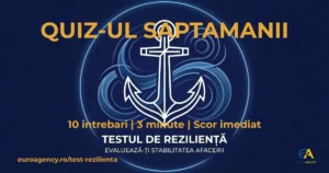 Read more about the article Quiz-ul Saptamanii: Ar supravietui firma ta unui soc neasteptat?